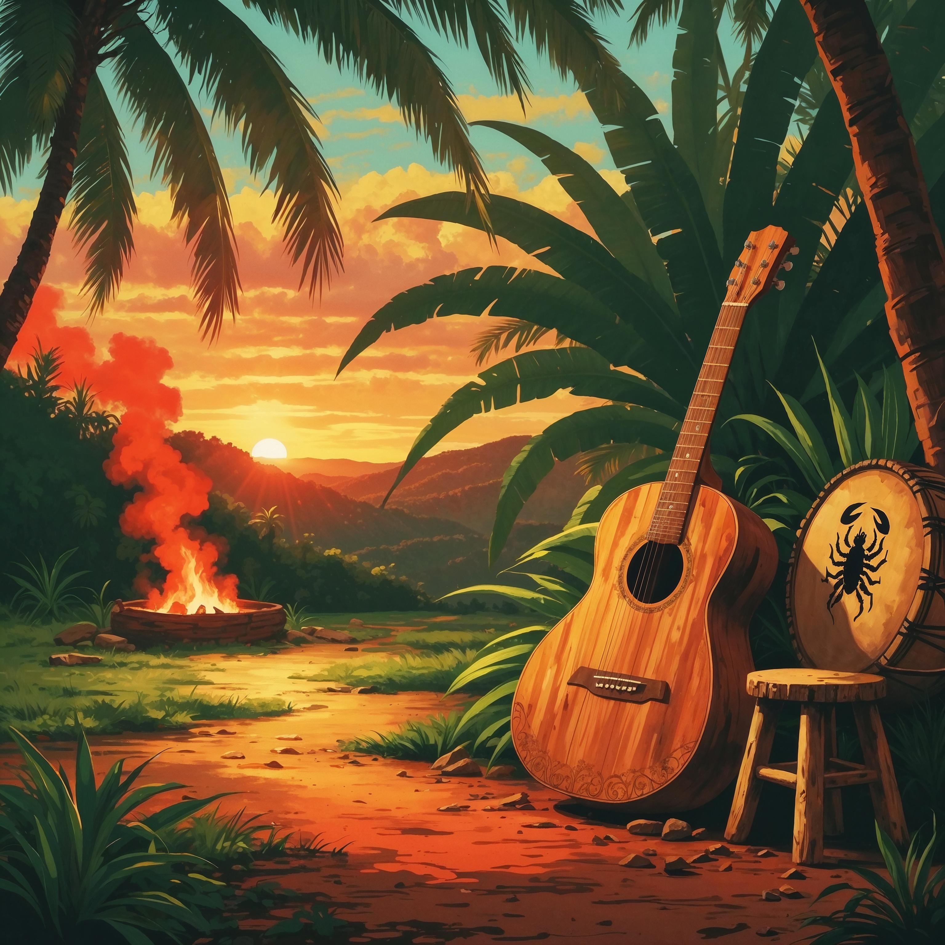 Reggae Instrumental Album Cover